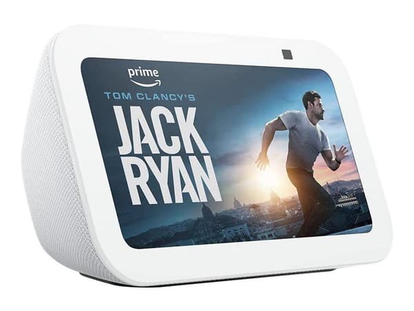 Amazon Echo Show 5 (3rd Generation) - Smart display - with LCD 5.5" display - trådlös - Wi-Fi, Bluetooth - Appkontrollerad - vit