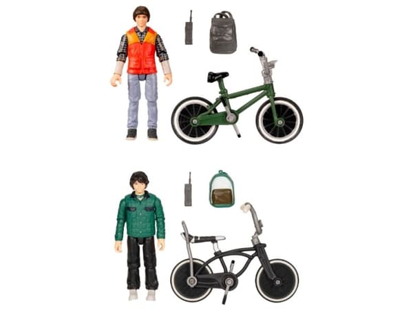 Stranger Things-figur och cykel (ass.)
