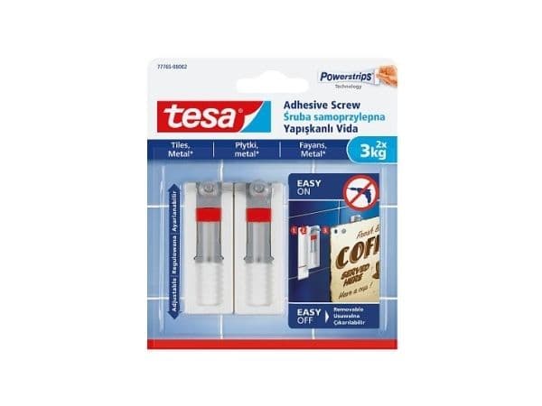 TESA 77764-00000, Vit, Rod, Blåsa