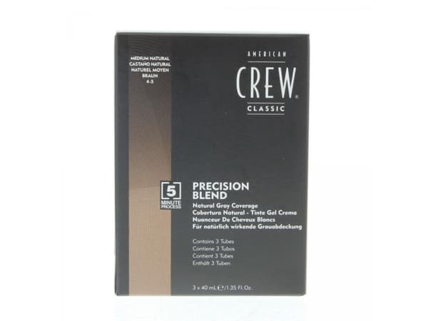 American Crew Precision Blend hårfarge-sett No.4-5 Medium Natural