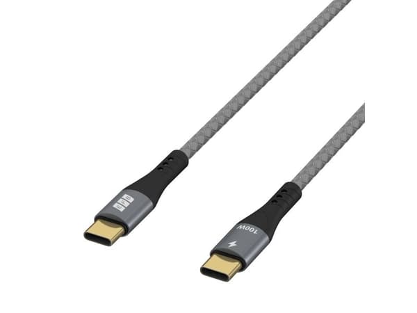 EFB Elektronik USB-CC-00004, 3 m, USB C, USB C, USB 2.0, 0,48 Gbit/sek, Sort, Grå
