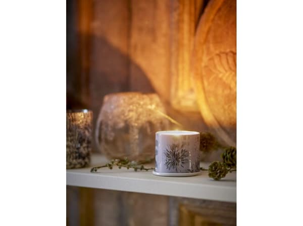 ILLUME Winter White Demi Vanity Tin Duftlys, Hvid,