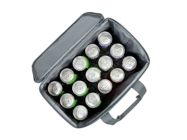Rivacase Gremio 5717, 17 l, Grå, Polyester, Glidelås, 220 mm, 220 mm