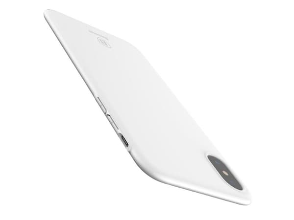 "Baseus slim kotelo iPhone X/XS - valkoinen"
