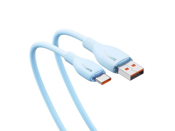 USB-kabel Baseus USB-A till USB-C 2 m Blå (6932172652937)