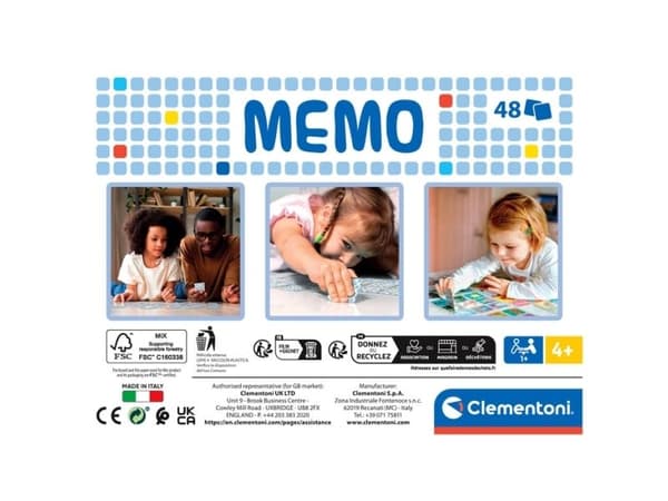 Clementoni Memo Pocket Princess
