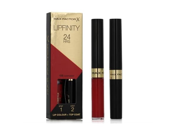 Max Factor Lipfinity Lipcolour 24h 115 Confident Long Lasting läppstift 42 g