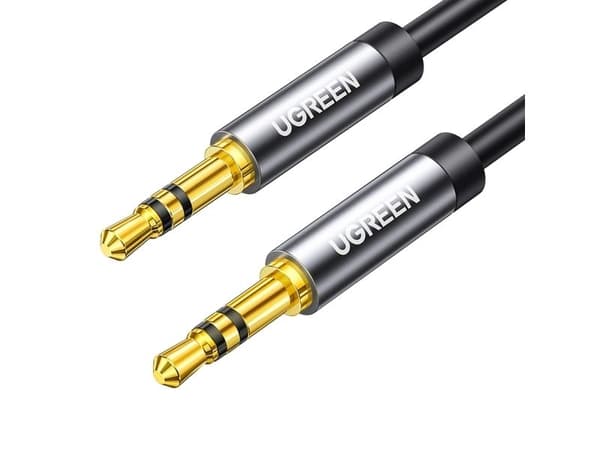 Ugreen 10736, 3.5mm, Hankjønn, 3.5mm, Hankjønn, 3 m, Sort
