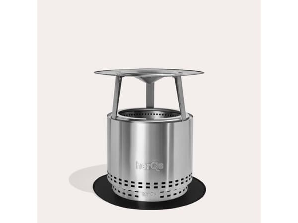 herQs Blaze Heater - rostfritt stål