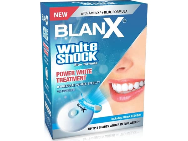 Blanx White Shock Intensive Teeth Whitening System (toothpaste 50ml+ led lamp)