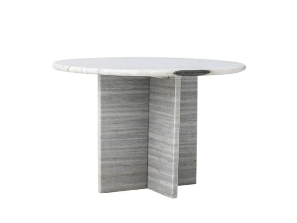 BLOOMINGVILLE Rosito soffbord, vit, marmor