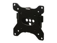 B-Tech LCD TV flat wall mount bracket, 20 kg, Musta