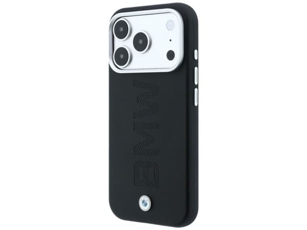 BMW Sign Centered Deboss MagSafe Case for iPhone 17 Pro Max / 18 Pro Max - Black