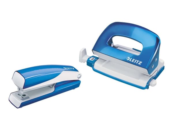 Handkamera + handkamera Leitz WOW, sampak, mini, blå
