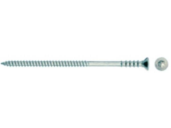 Fischer JUSS, Skru, Tre, Flat, Flathode, Torx, Sølv