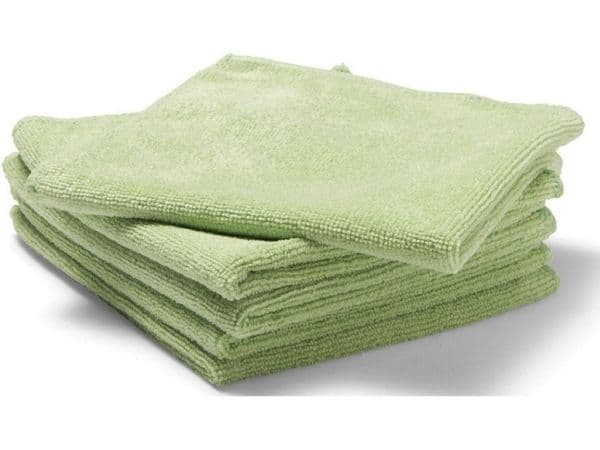 Microfiberklud Prime Source 40x40cm Grøn,10 stk/pk