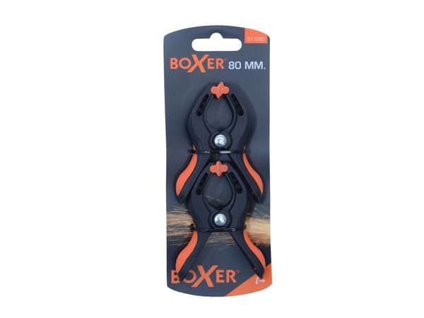 BOXER limklämma 80 mm - 2 st