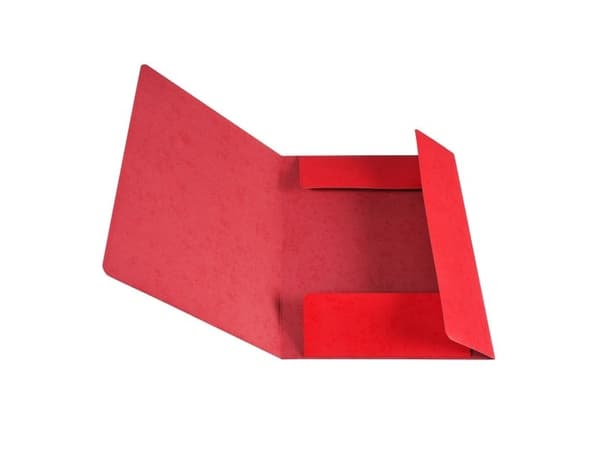 Elastinen kansio Cardboard Red - (48 kpl)