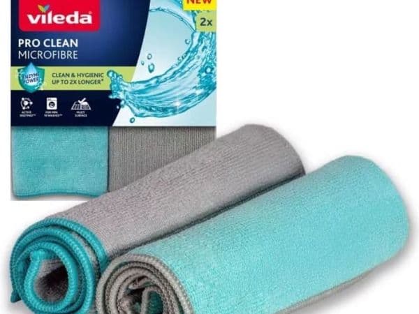 Vileda Pro Clean -mikrokuitupyyhkeet, 2 kpl.