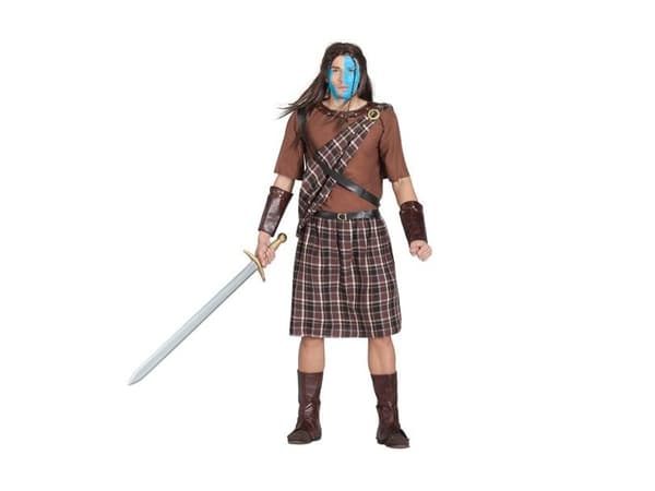 Skotsk Highlander kostume