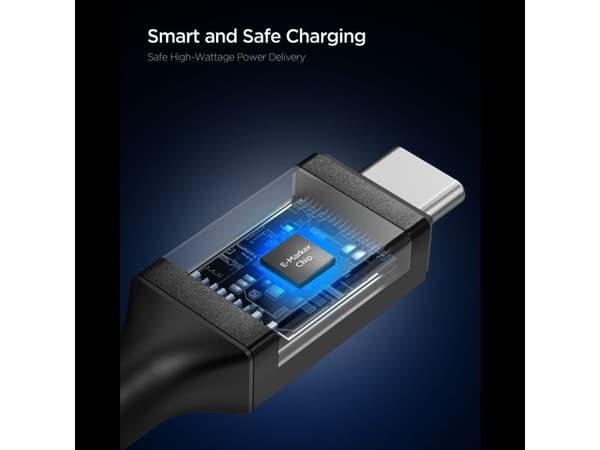 Spigen EB10020CC USB-C Cable 100W 200cm - Black