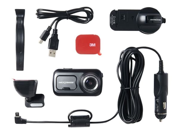 Nextbase 422GW - Dashcam / 1440p / 30 fps - trådløst netværk, Bluetooth - GPS - G-Sensor - sort
