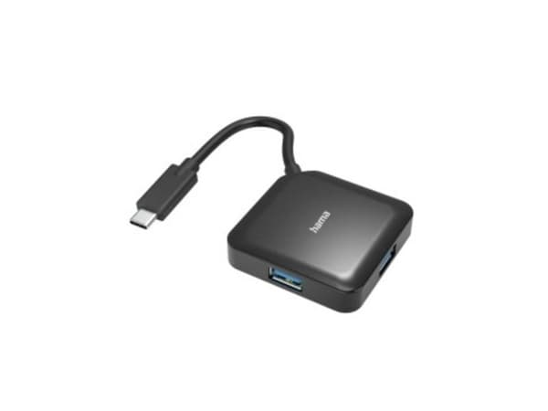 Hama - Hub - 4 x USB 3.2 Gen 1 - stasjonær