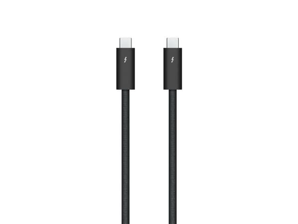 Apple Thunderbolt 4 Pro - Thunderbolt-kabel - USB-C (hann) til USB-C (hann) - USB 3.2 / USB4 / Thunderbolt 3 / Thunderbolt 4 / DisplayPort - 3 m - ...