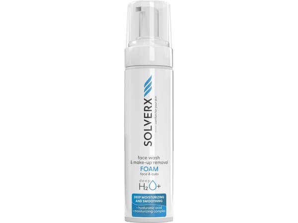 SOLVERX_Deep H2O+ ansiktsrenseskum 200ml