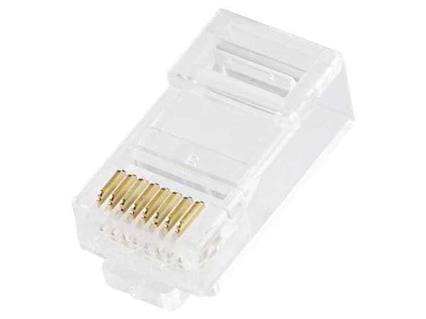 Microconnect CON5UTP, U/UTP (UTP), Läpinäkyvä