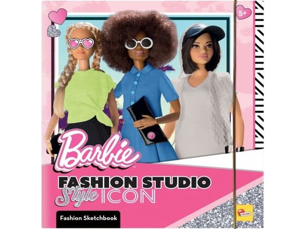 Lisciani Barbie mekon suunnittelukirja
