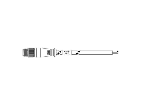 Molex 1300270012 Sensor-, aktuator-stik, 1 stk
