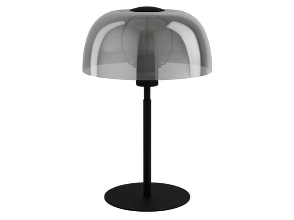 EGLO SOLO 2 BORD E27 SORT/SORT-TRANSP.