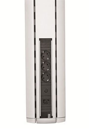 X Power Socket UK Black Smart Media Solutions