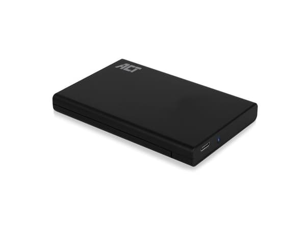 ACT AC1225 chassi för HDD/SSD (2,5") svart