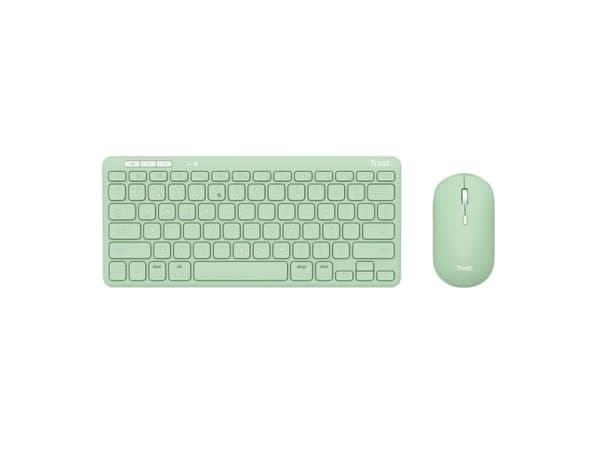 KEYBOARD +MOUSE WRL LYRA GREEN 24942 TRUST