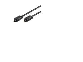 Goobay 50565, Toslink, Hankjønn, Toslink, Hankjønn, 2 m, Sort