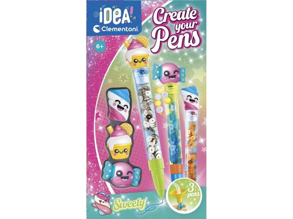 Clementoni Create Your Pens Sweety (3-pack)