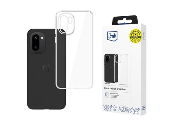3mk Clear Case till OnePlus 15R - transparent