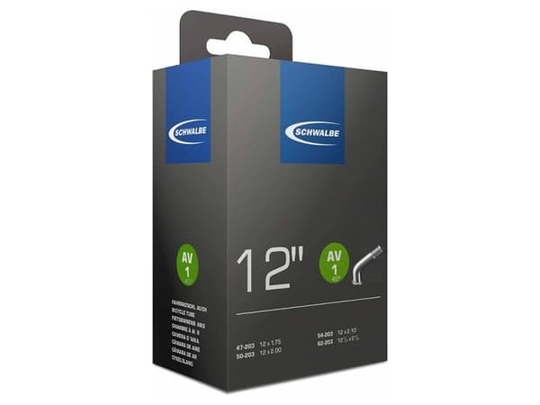 Schwalbe AV slange til sykkel 12"