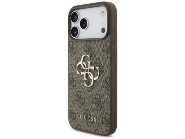 Guess 4G Big Logo Case for iPhone 17 Pro Max / 18 Pro Max - Brown