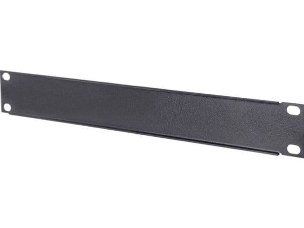 Intellinet 714822, Blank panel, Stål, Svart, 180 g