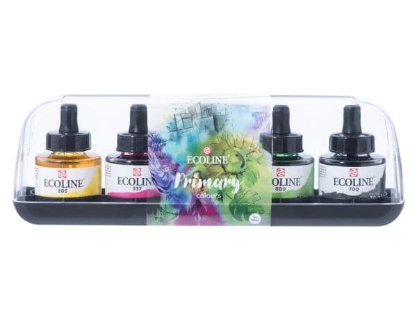 Ecoline Liquid watercolour set Primary | 5 x