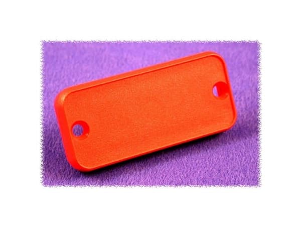 Hammond Electronics 1455KPLRED-10 endepanel 8 x 78 x 27 mm ABS rød 10 stk