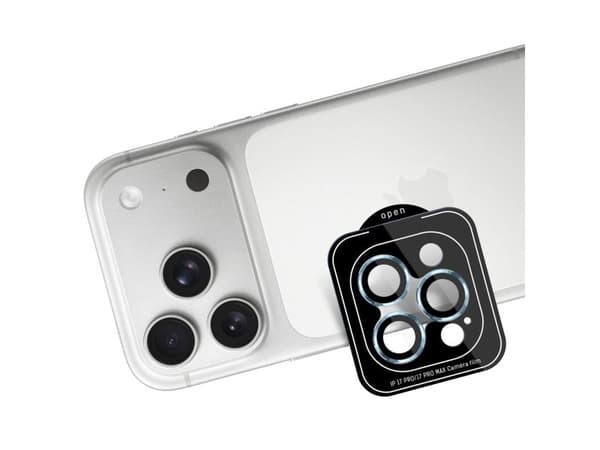 3MK Objektivbeskyttelse Pro for Apple iPhone 17 Pro / 17 Pro Max blå