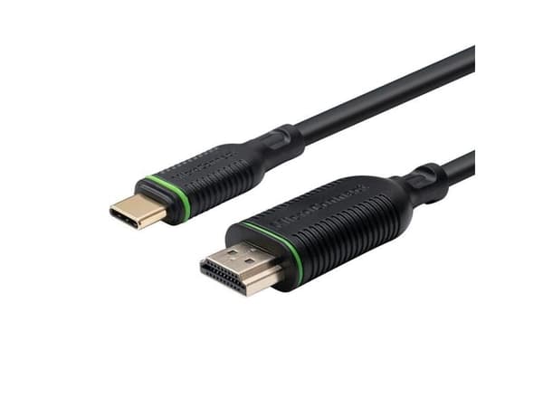 MicroConnect - Adapterkabel - USB-C hann til HDMI hann - 5 m - svart