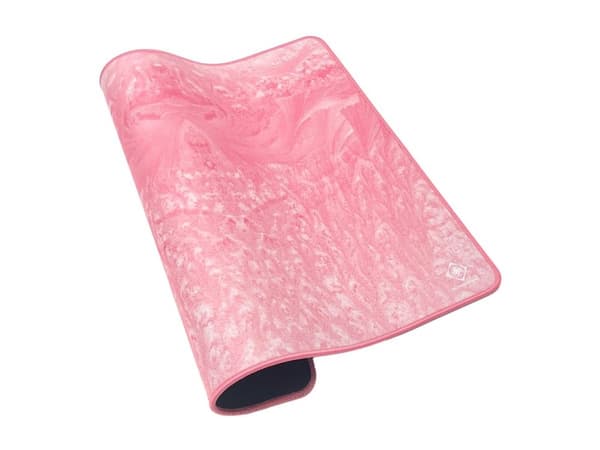 DELTACO Gaming PMP80 - Musematte - håndvaskbar - stor - rosa