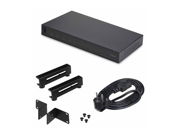 Startech - Hub - 10 x USB-C - stasjonær, rackmonterbar