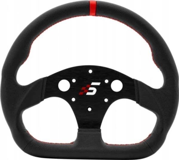 Simagic P-325D rat utan nav (K), 325 mm - läder