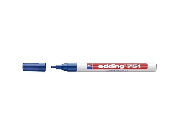 Paintmarker edding 751, blå